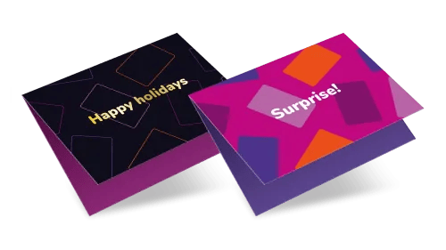 Change packaging for personal gift cards